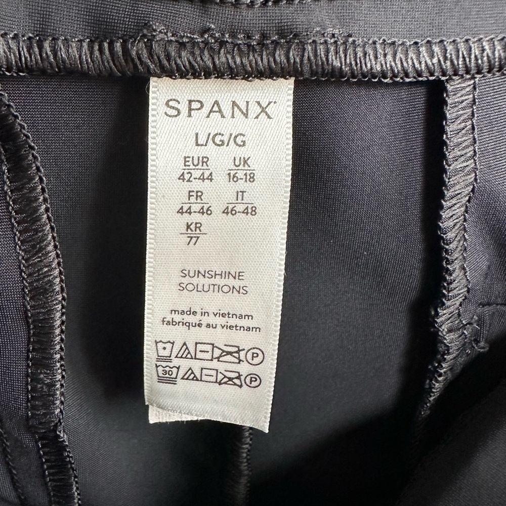 SPANX Sunshine Athletic Skort Black Size Large - Picture 6 of 7